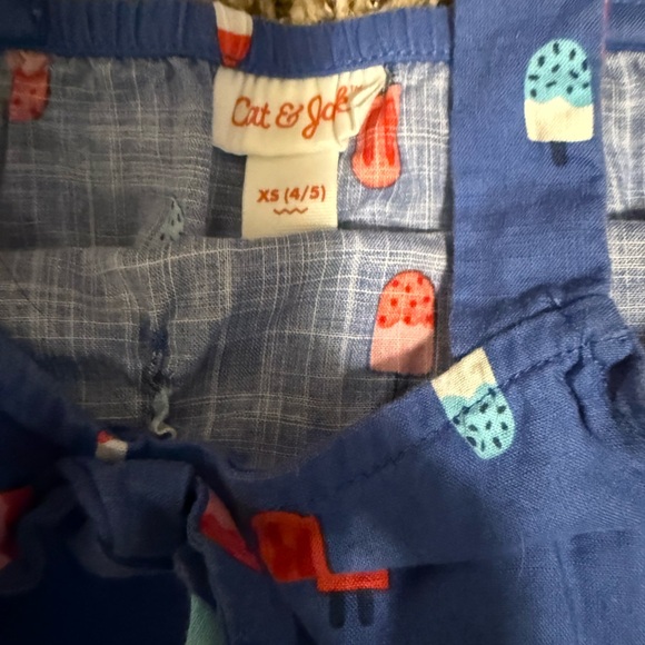 Cat & Jack Multicolor Striped Kids Romper - Picture 6 of 6